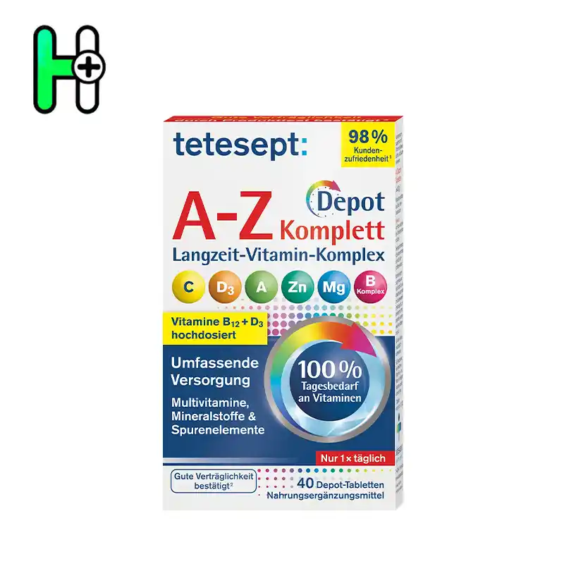 قرص A-Z Komplett Depot برند Tetesept