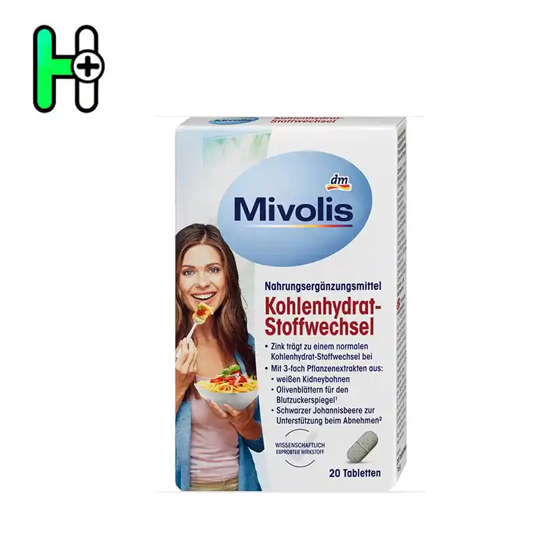 مکمل Mivolis Kohlenhydrat-Stoffwechsel یک محصول تخصصی برای پشتیبانی از متابولیسم (سوخت‌وساز) کربوهیدرات‌ها است.