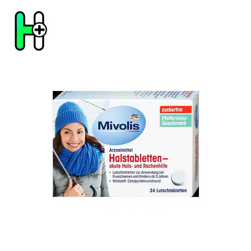 قرص‌های گلودرد Mivolis مخصوص تسکین فوری و مؤثر درد، التهاب و تحریکات ناحیه گلو و حلق طراحی شده‌اند. این محصول برای کودکان بالای ۳ سال و بزرگسالان مناسب است