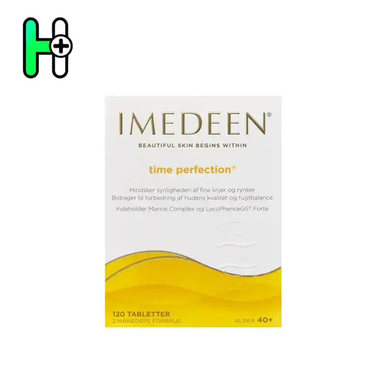 IMEDEEN Time Perfection یک مکمل ضدپیری بسیار مؤثر است که طراحی شده تا به طور طبیعی با نشانه‌های افزایش سن مقابله کند