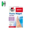 مکمل غذایی Feste Nägel EXTRA از برند معتبر Doppelherz، مخصوص تقویت ناخن‌های ضعیف، شکننده و پوست خشک یا آسیب‌دیده طراحی شده است