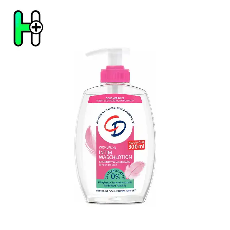 CD Intim Waschlotion Sensitiv یک شوینده ملایم و بهداشتی ویژه ناحیه تناسلی بانوان