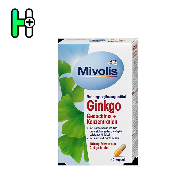 مکمل حافظه و تمرکز جینکو میولیس Mivolis Ginkgo