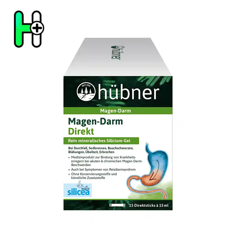 مکمل تسکین فوری مشکلات معده و روده هابنر آلمان Hübner Magen-Darm Direkt